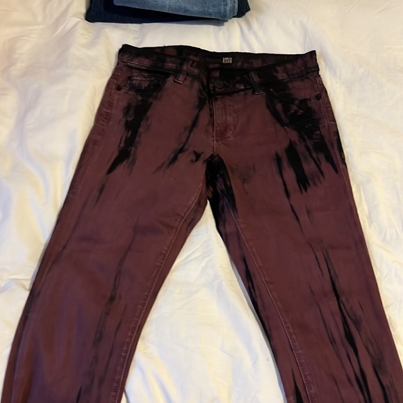 David Kahn Tie Dyed Skinny Jeans - Picture 2 of 7